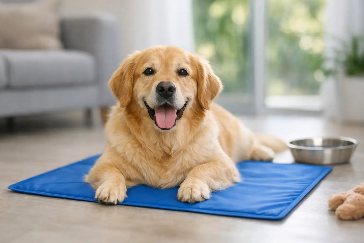 Tapete refrescante funciona para cachorro?