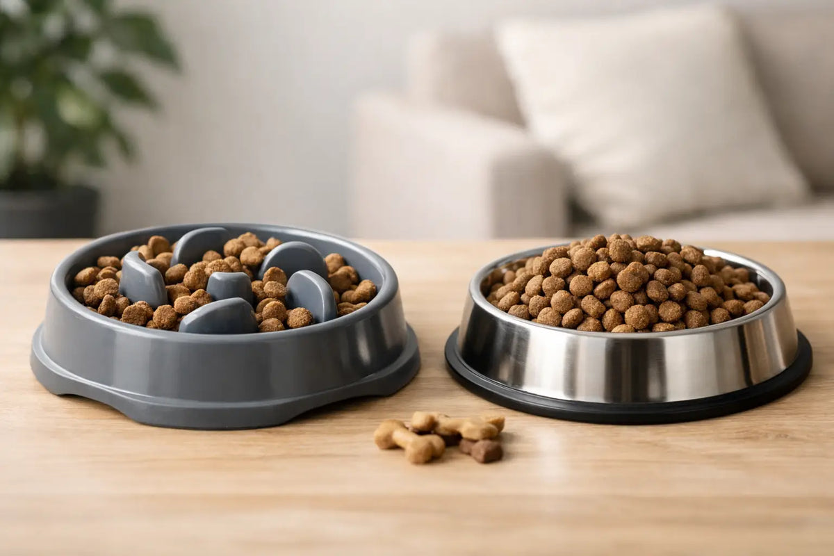 Comedouro lento vs tigela comum: qual vale mais?