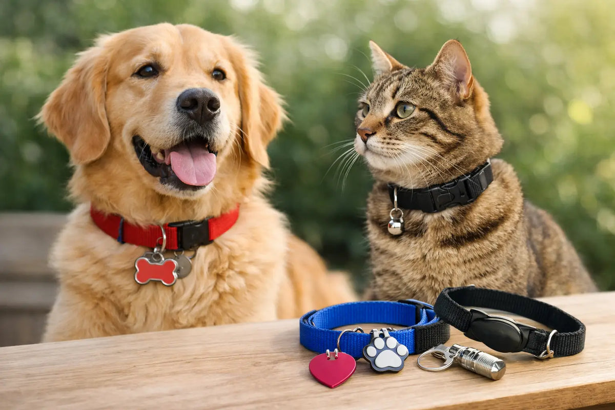 Melhores coleiras com identificação para pets