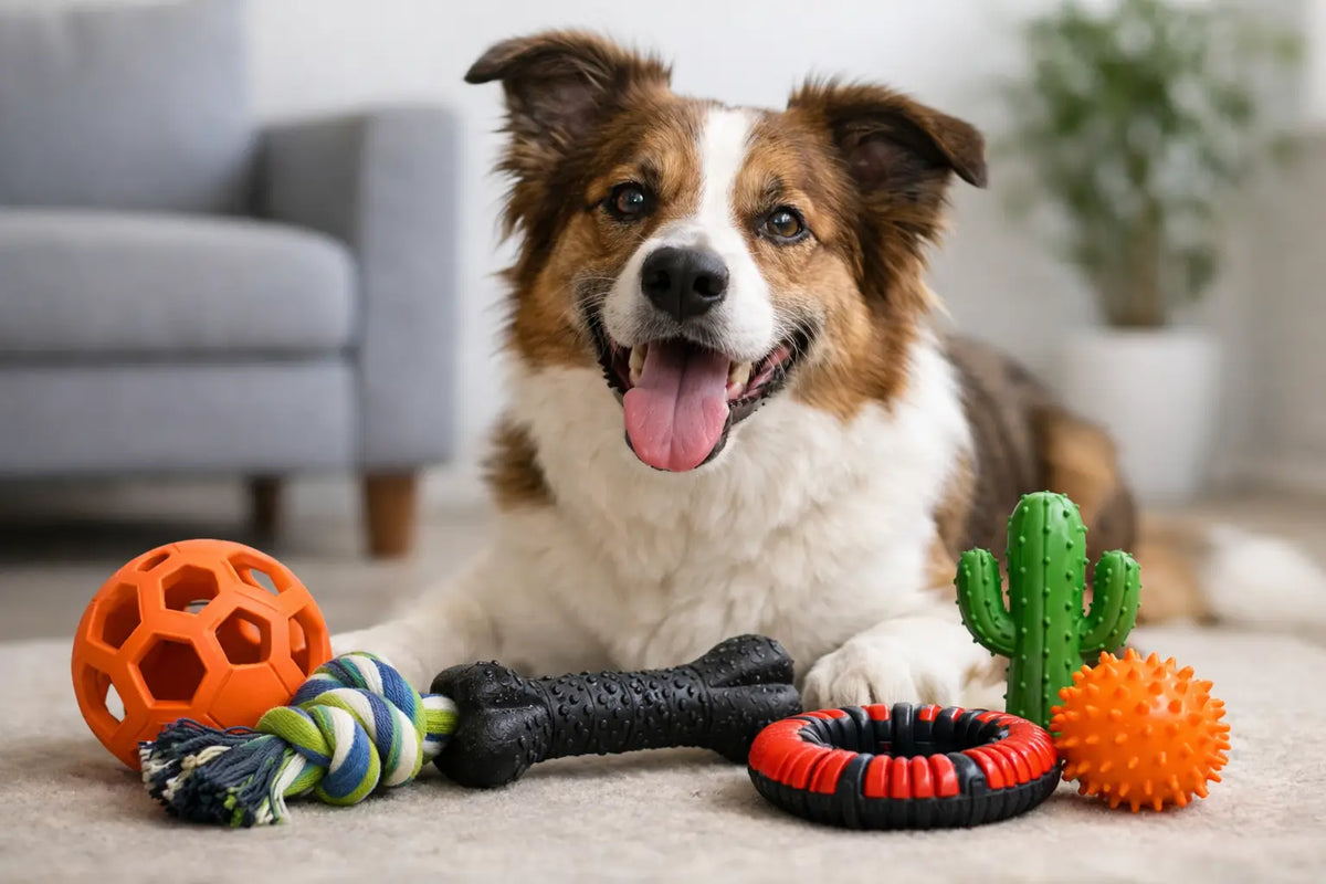 Melhores brinquedos resistentes para cães