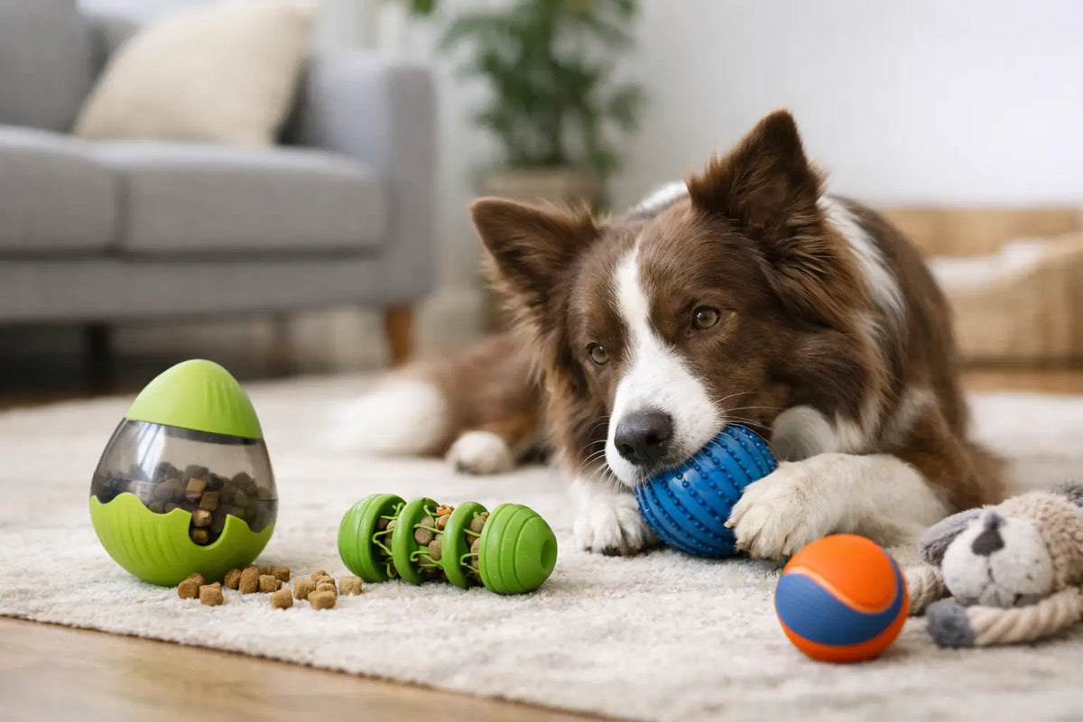 Guia de brinquedos para cães ansiosos