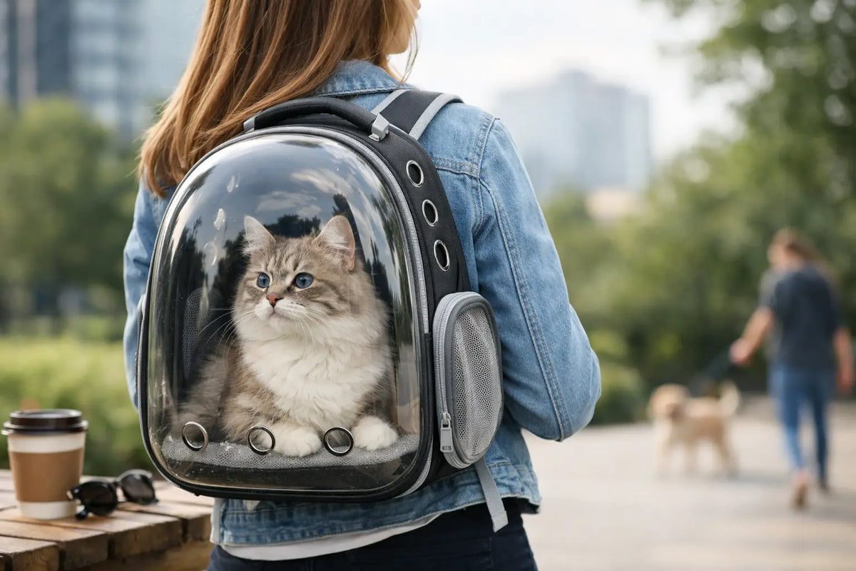 Review mochila pet transparente vale a pena?