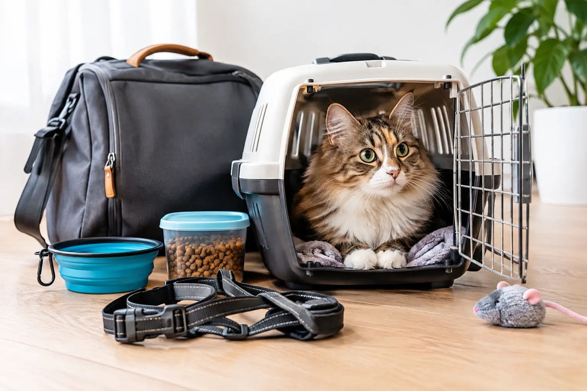Os melhores acessórios para viagem felina