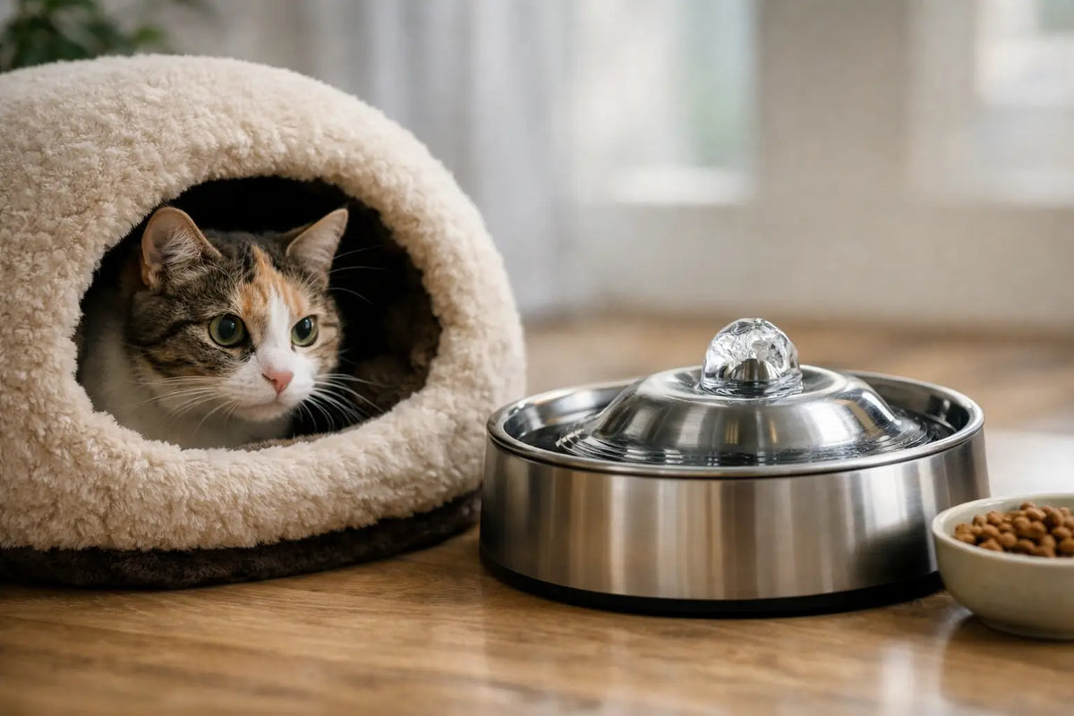 Melhores fontes para gatos ariscos e sensíveis