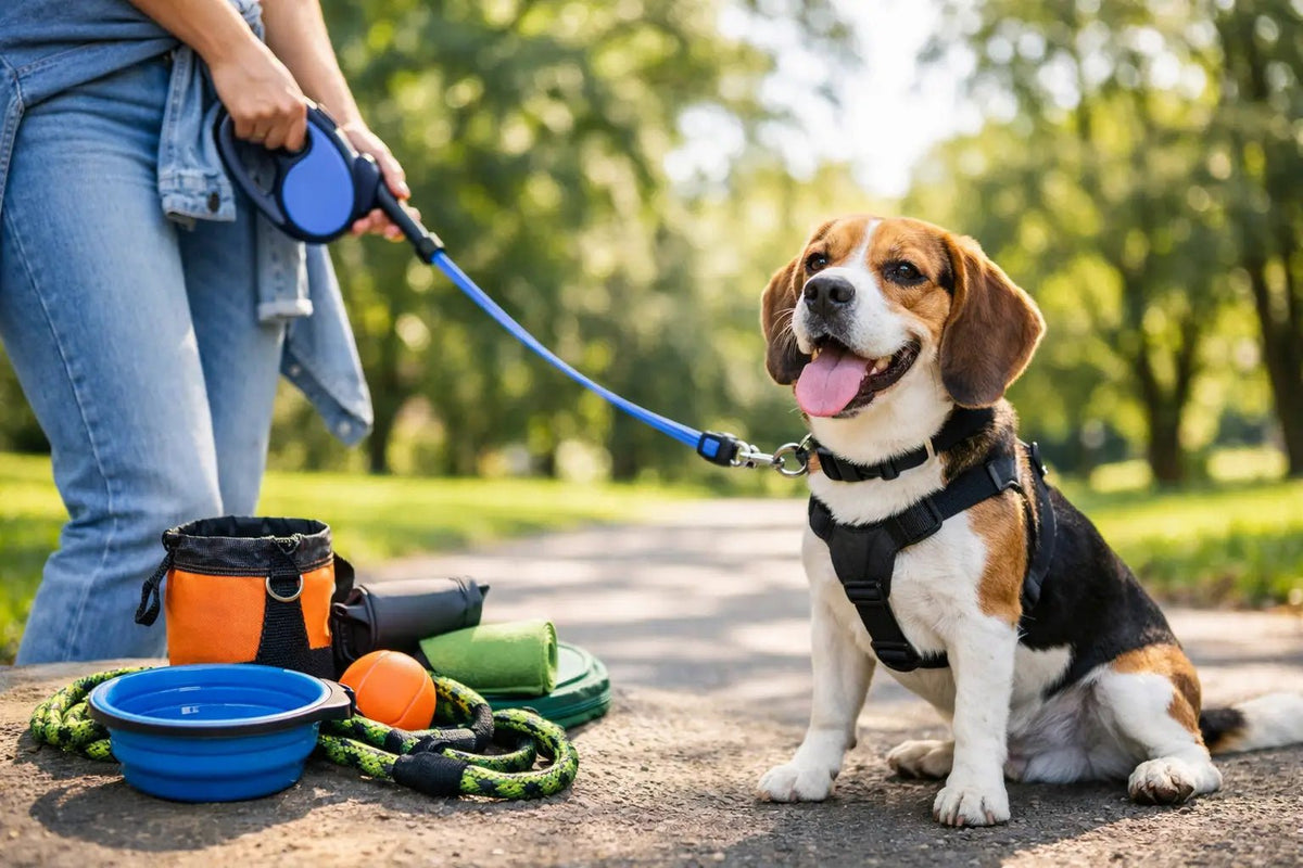 Acessórios certos para passear com seu cão