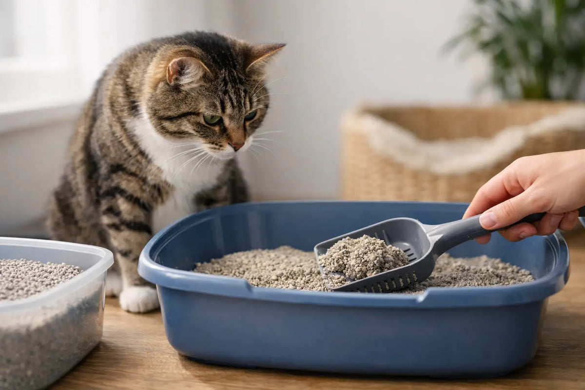 Com que frequência trocar a areia do gato?