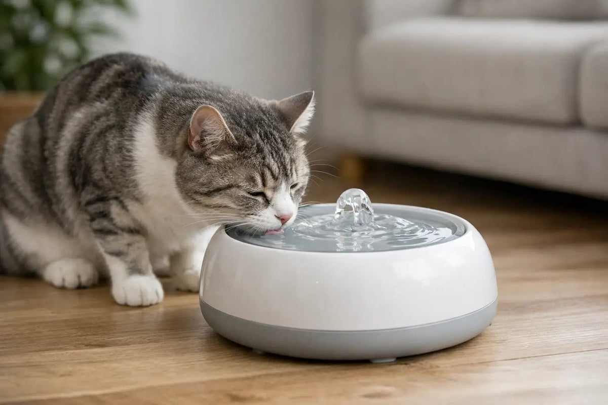 Bebedouro fonte para gato silencioso vale a pena?