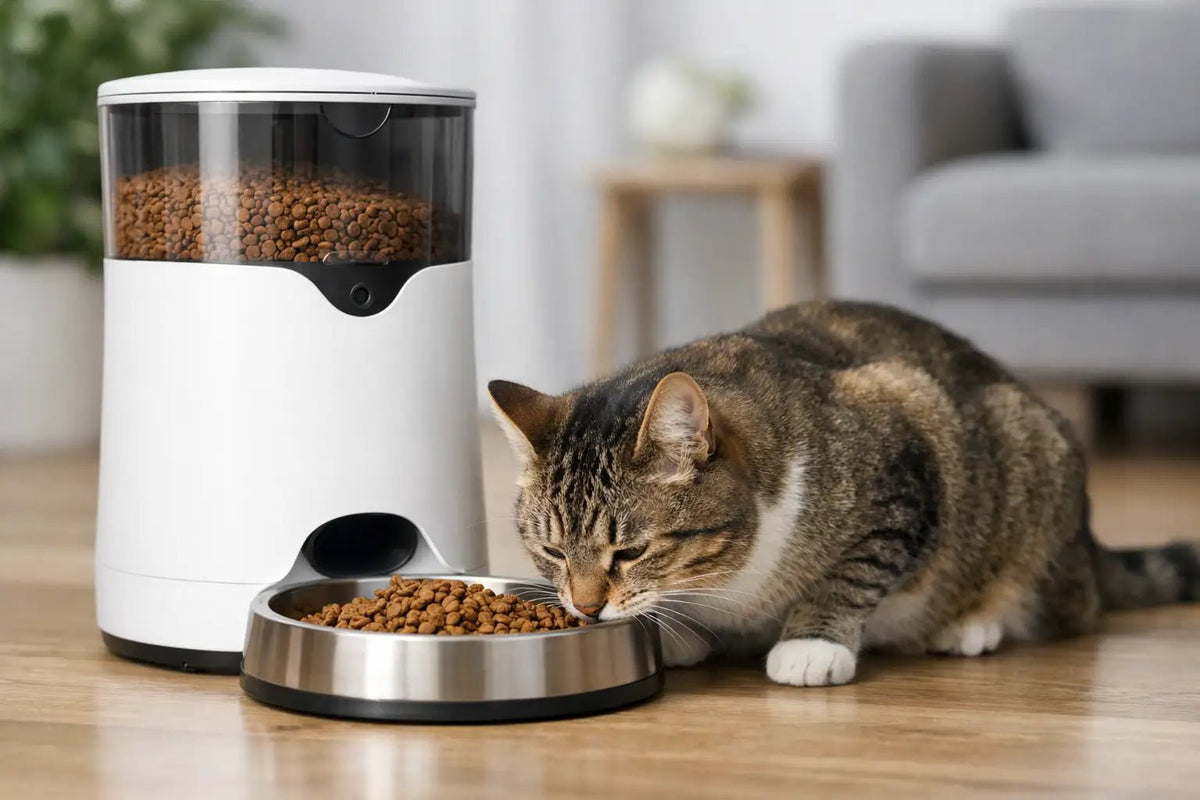 Comedouro automático para gato funciona?