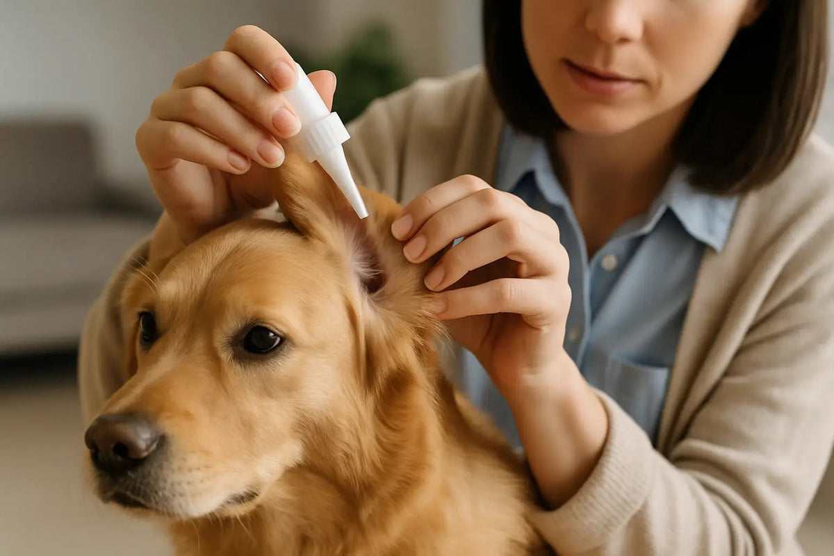 Como limpar a orelha do cachorro com segurança