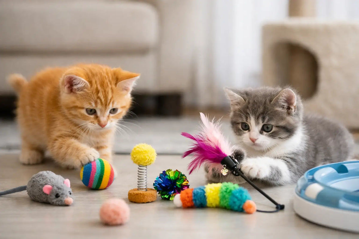 Brinquedos para gatos filhotes que valem a pena