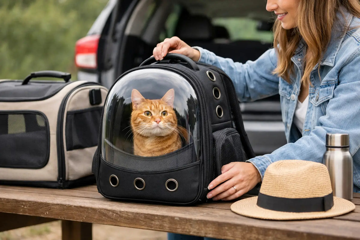 Como escolher mochila pet para transporte seguro