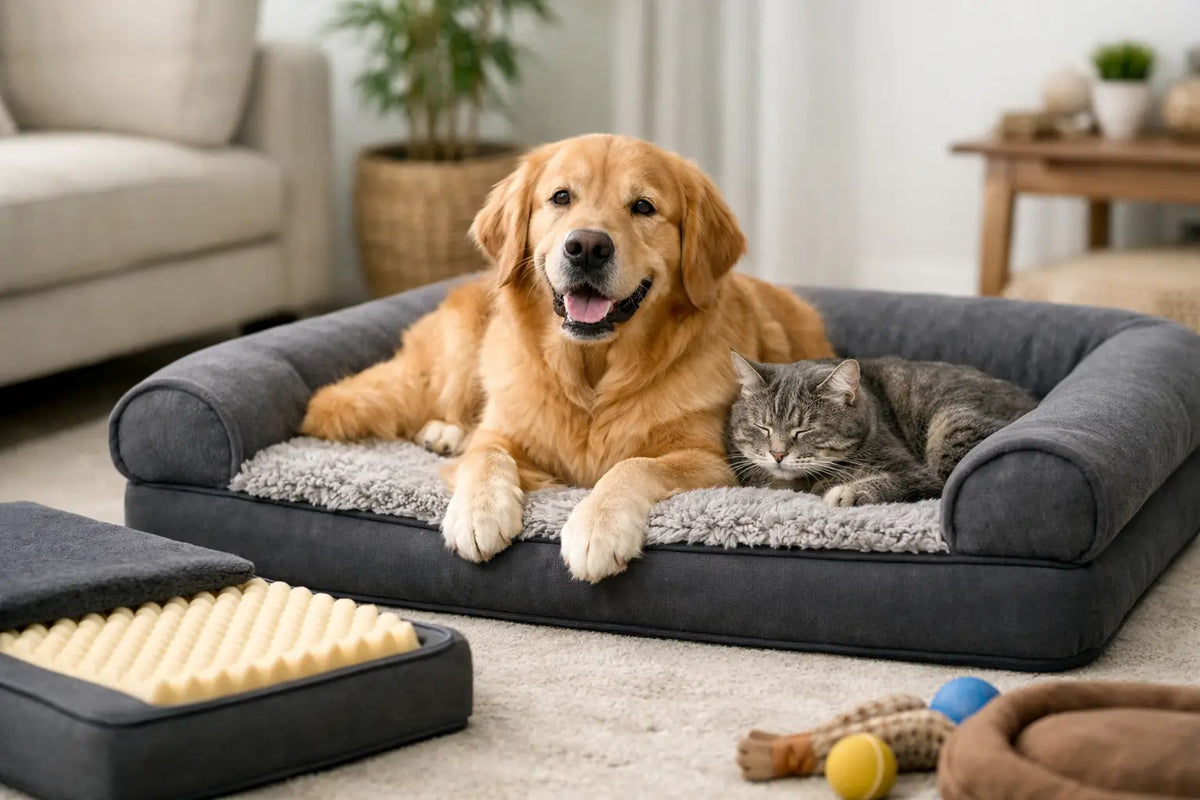Como escolher cama ortopédica pet sem errar