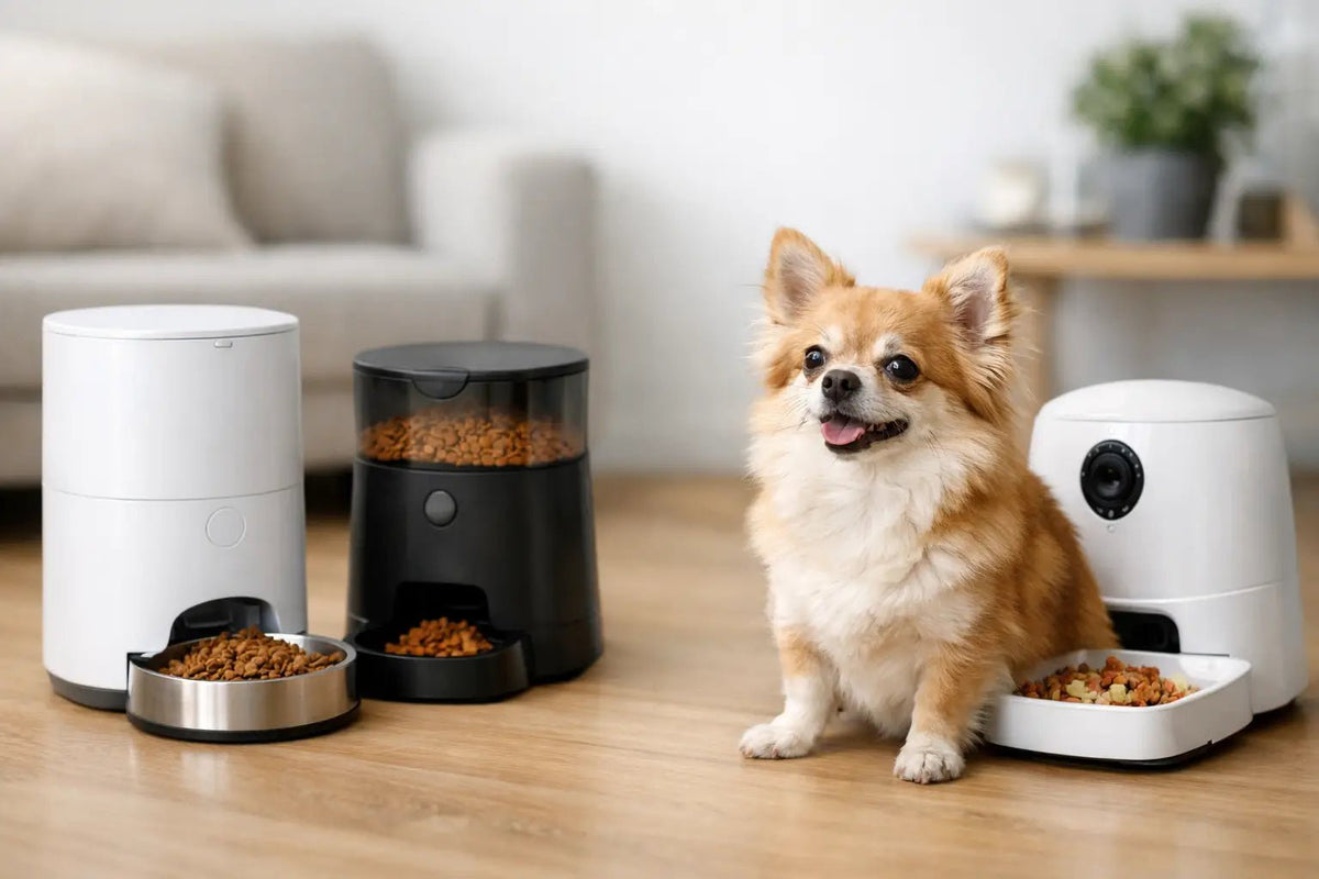 Melhores comedouros automáticos para cães pequenos