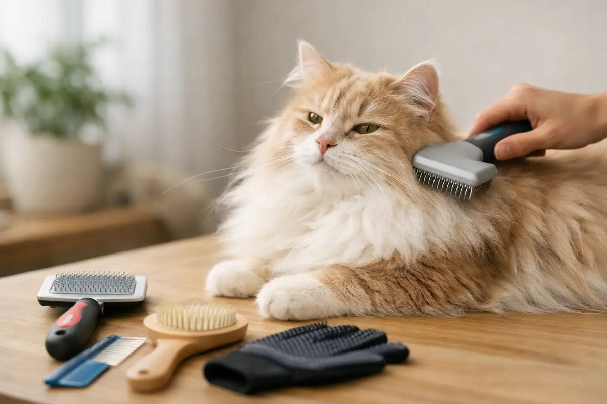Melhores escovas para gato de pelo longo