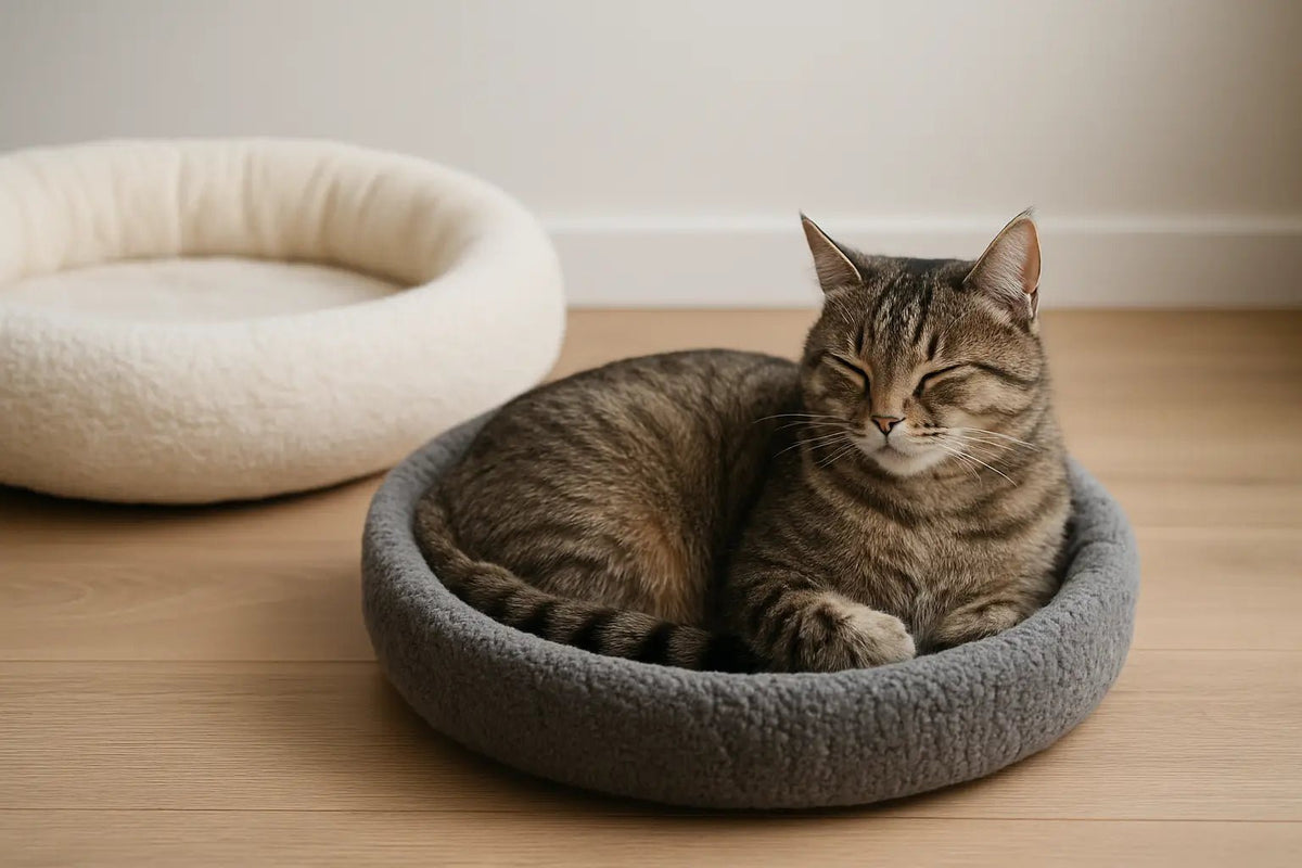 Qual o tamanho ideal de cama para gato?