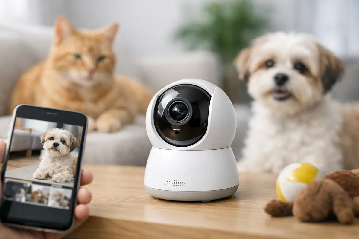 Review câmera para monitorar pets em casa