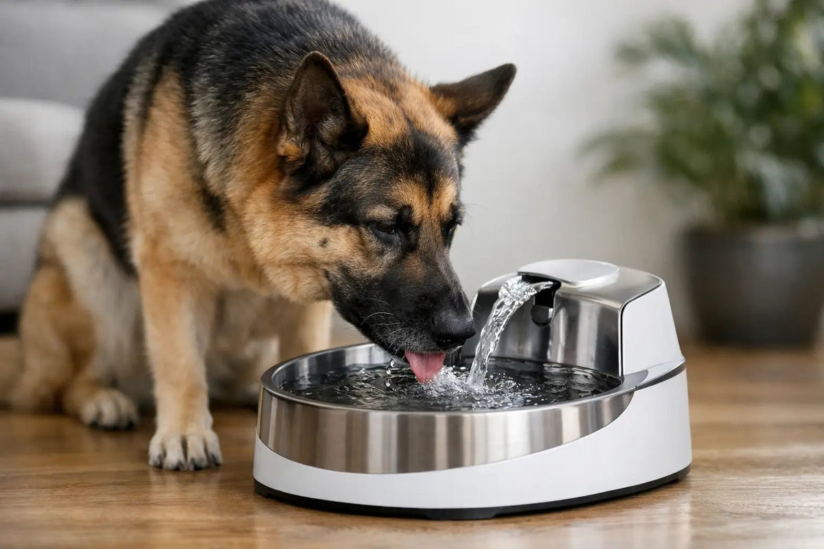 Review fonte de água para cachorro grande