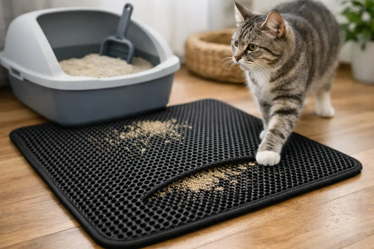 Tapete coletor de areia para caixa de gato vale a pena?