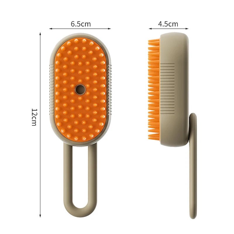 Escova 3 em 1 a Vapor com Removedor de Pelos para Pets