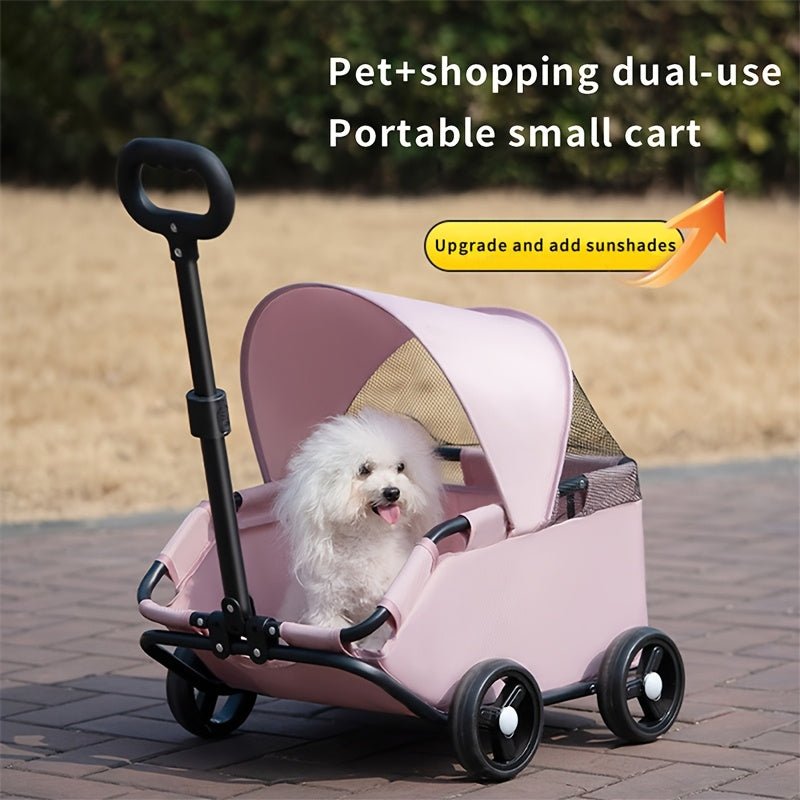 Carrinho para Pets Leve e Dobrável