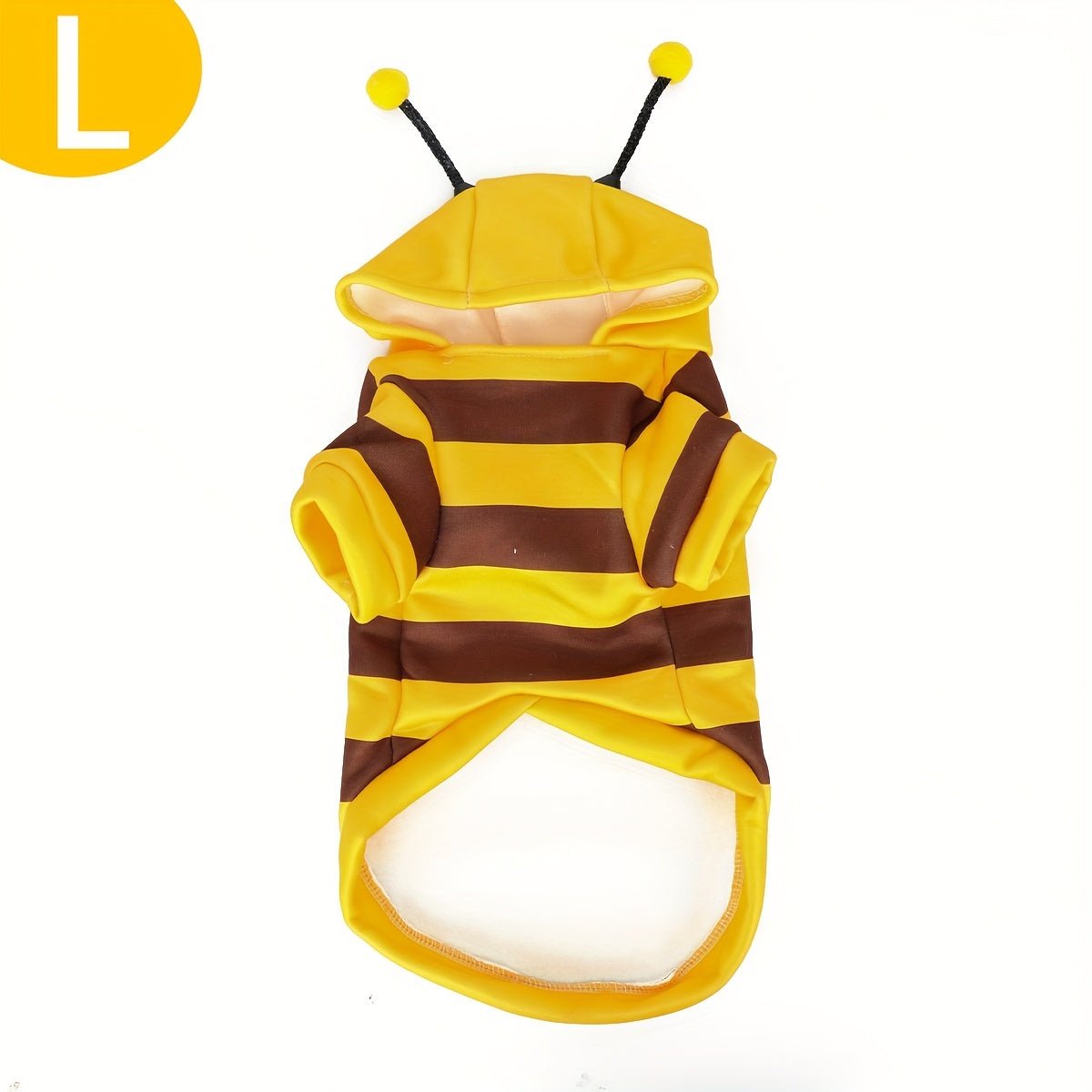 Confortável e fofa - Fantasia de Abelha para o seu Petz zumbir a vontade