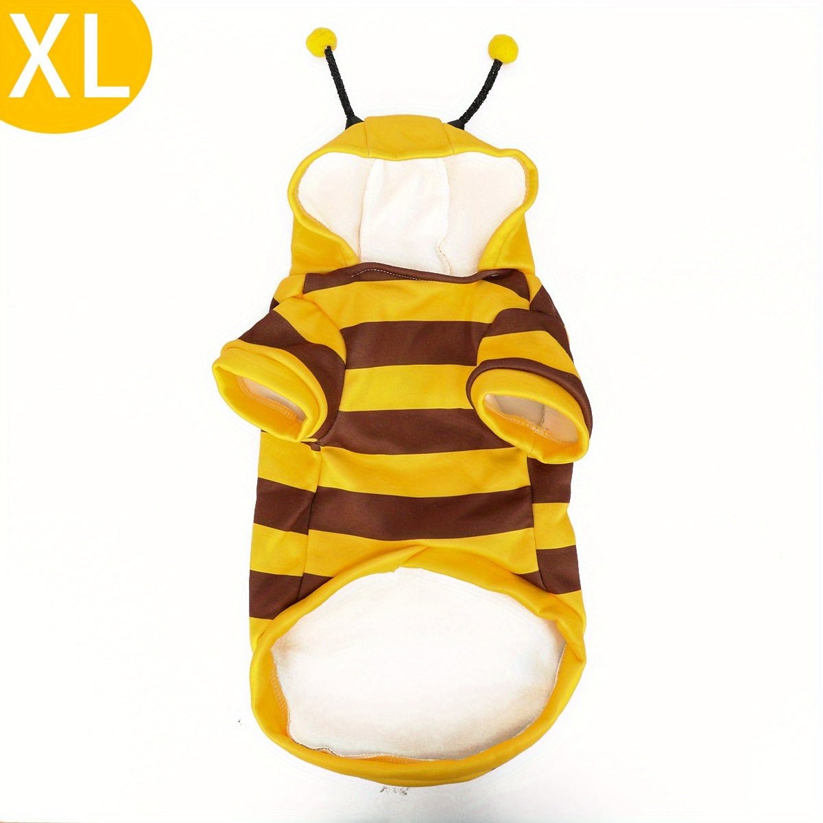 Confortável e fofa - Fantasia de Abelha para o seu Petz zumbir a vontade