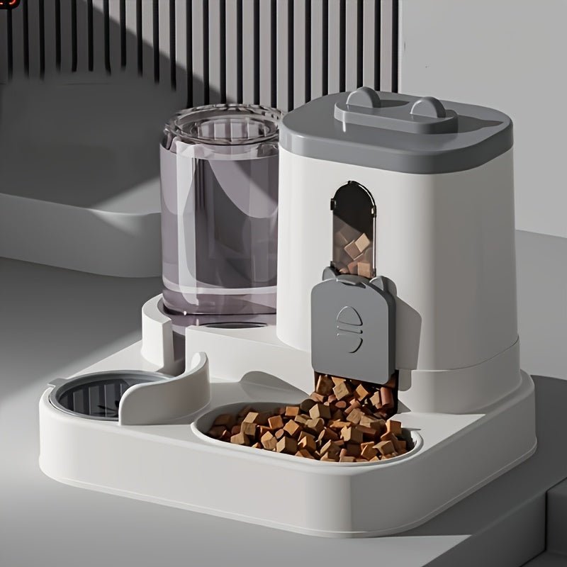 Comedouro Automático por Gravidade para Gatos