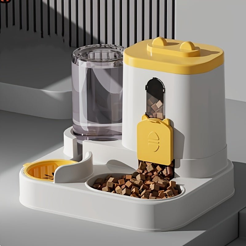 Comedouro Automático por Gravidade para Gatos
