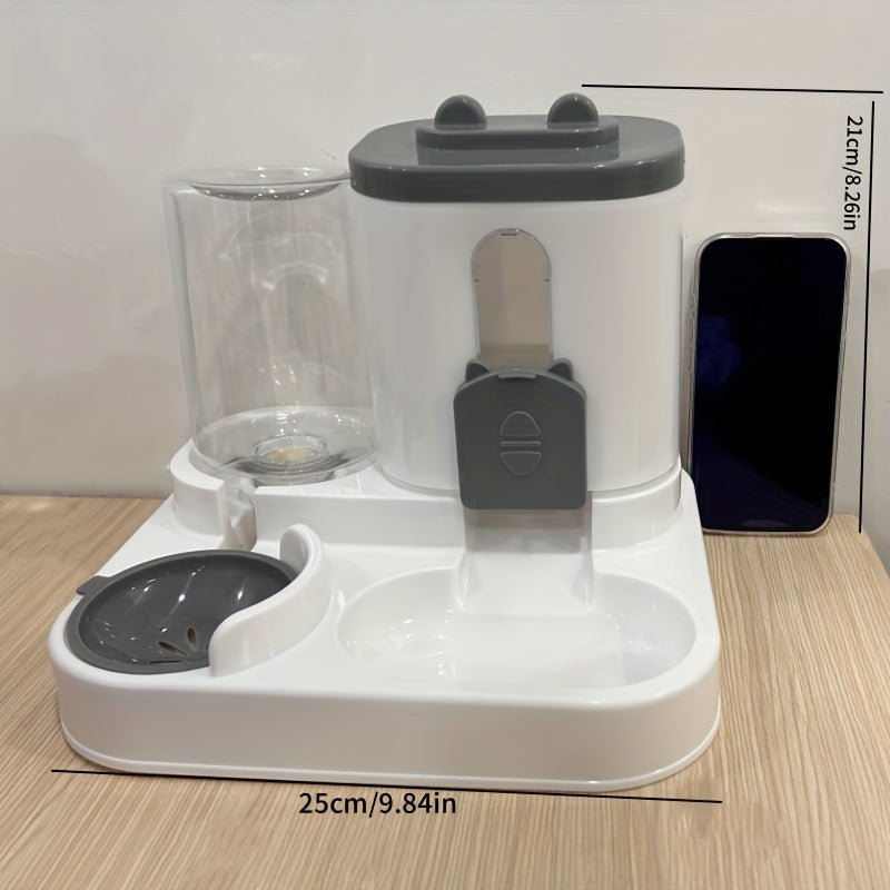 Comedouro Automático por Gravidade para Gatos