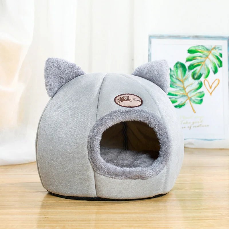 Cama Caverna para Gatos Deep Sleep – Ninho Quente e Aconchegante para Gatos e Cães Pequenos
