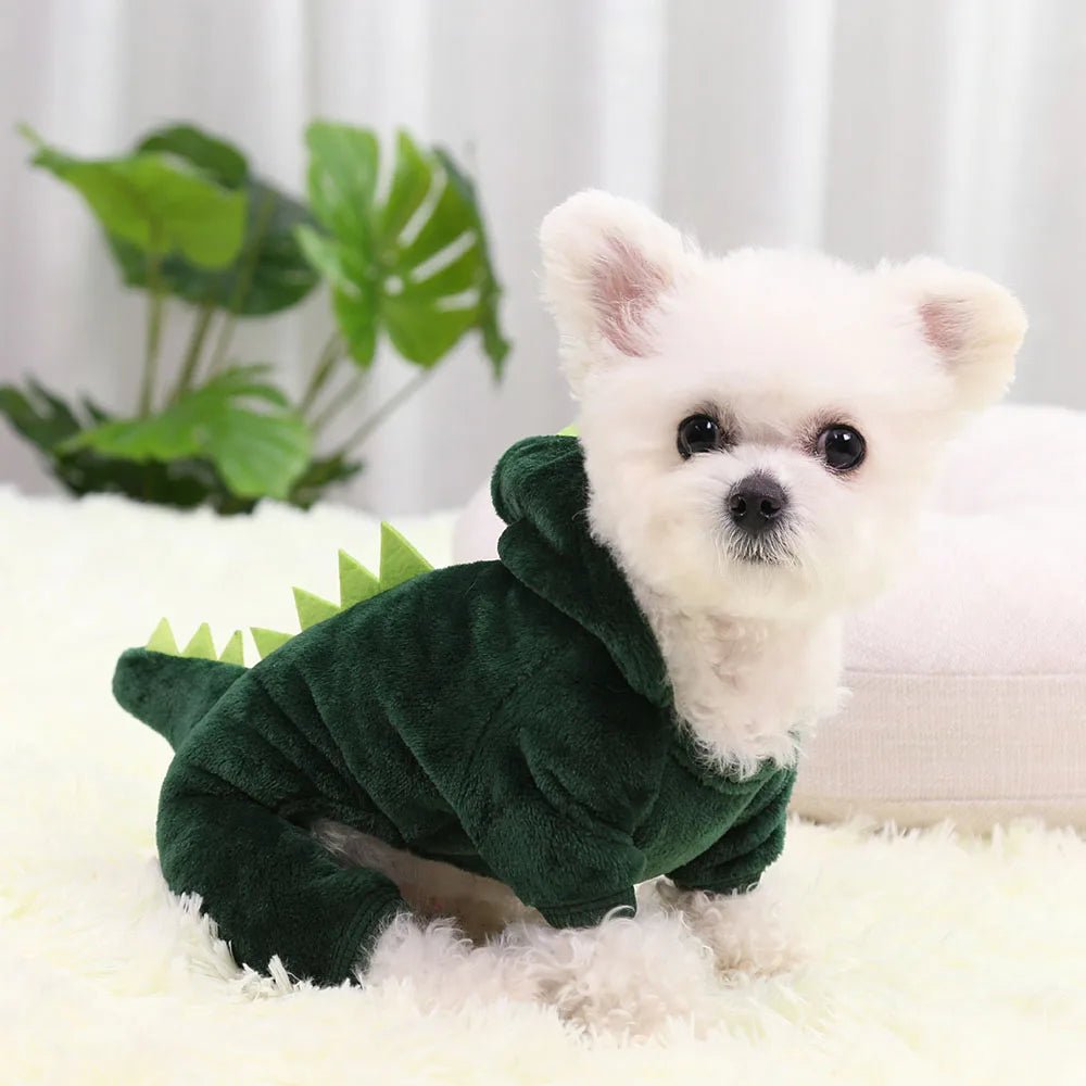 Fantasia de Dinossauro para Gatos e Cães Pequenos