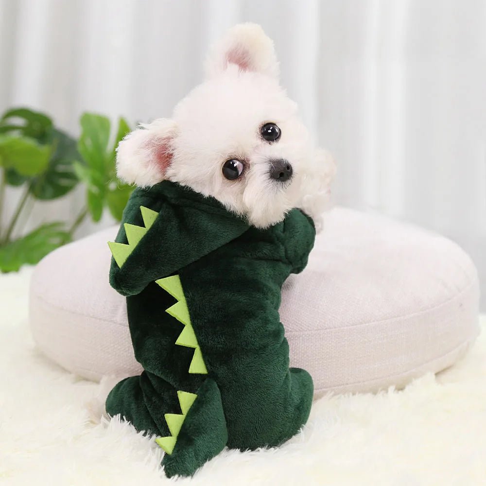 Fantasia de Dinossauro para Gatos e Cães Pequenos