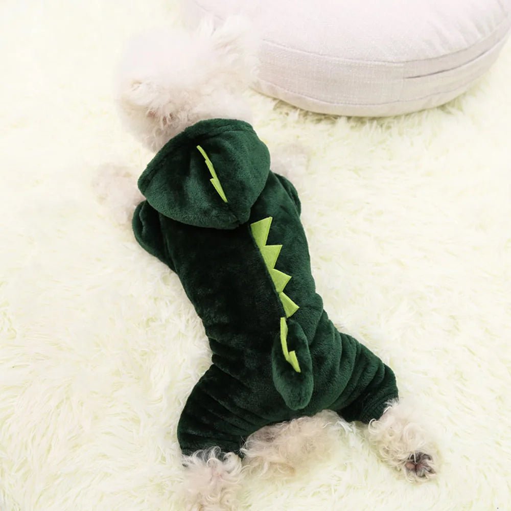 Fantasia de Dinossauro para Gatos e Cães Pequenos