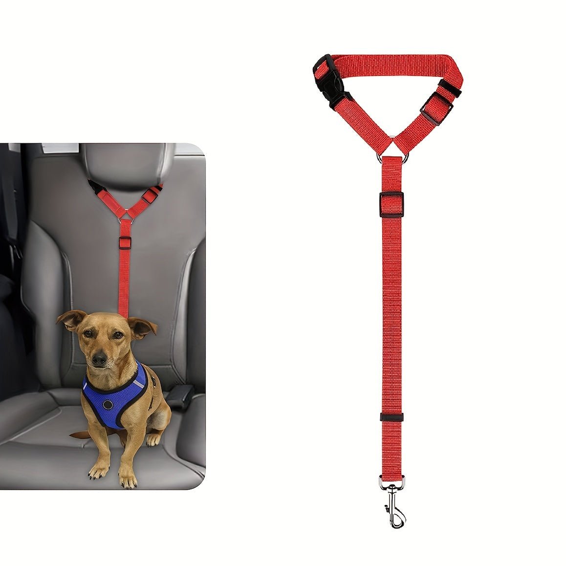 Cinto de Segurança Veicular para Cachorro