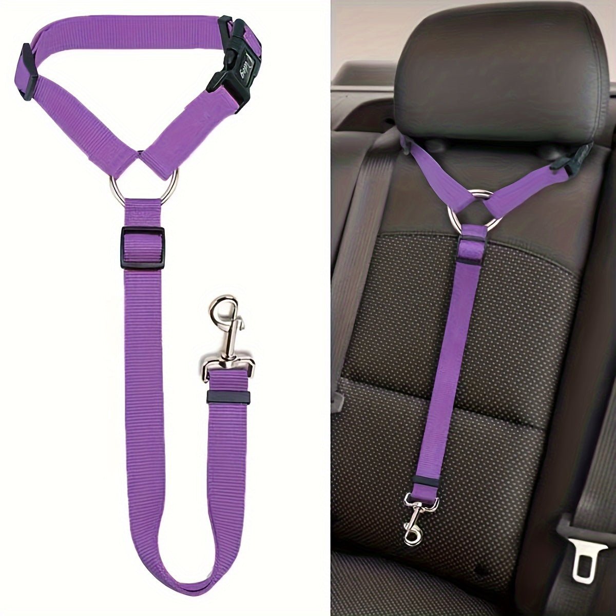 Cinto de Segurança Veicular para Cachorro