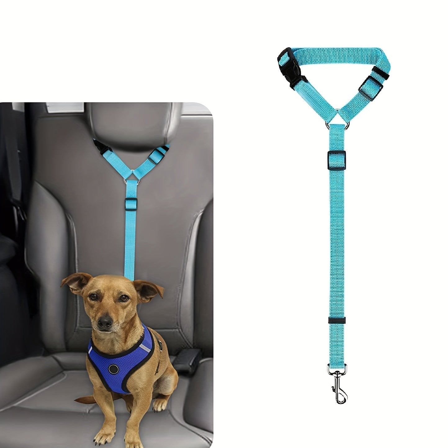 Cinto de Segurança Veicular para Cachorro