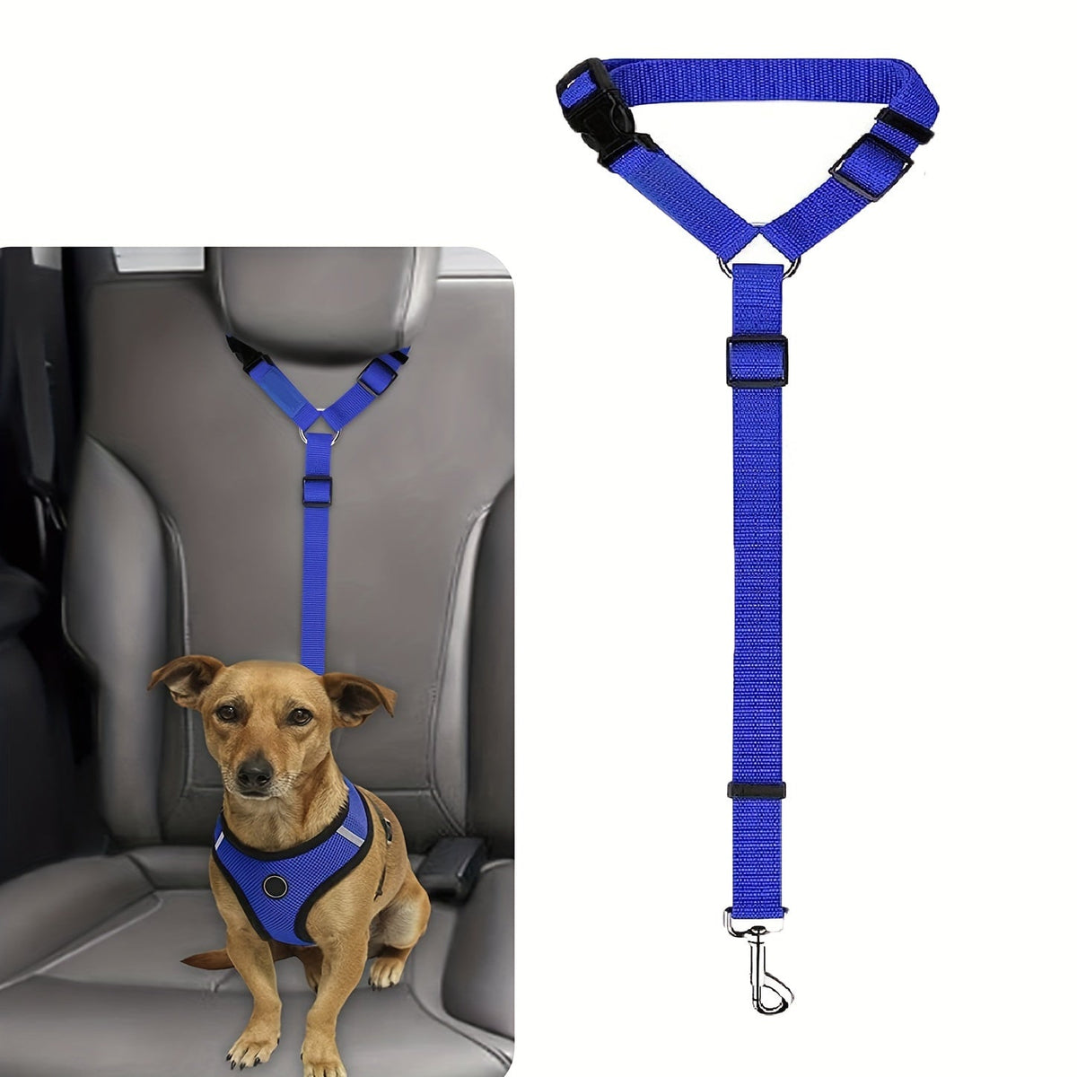Cinto de Segurança Veicular para Cachorro