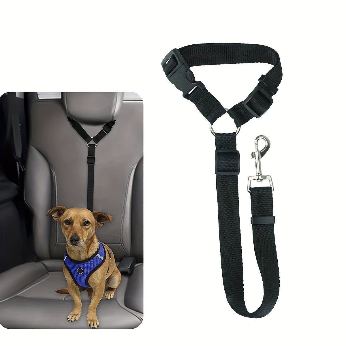 Cinto de Segurança Veicular para Cachorro