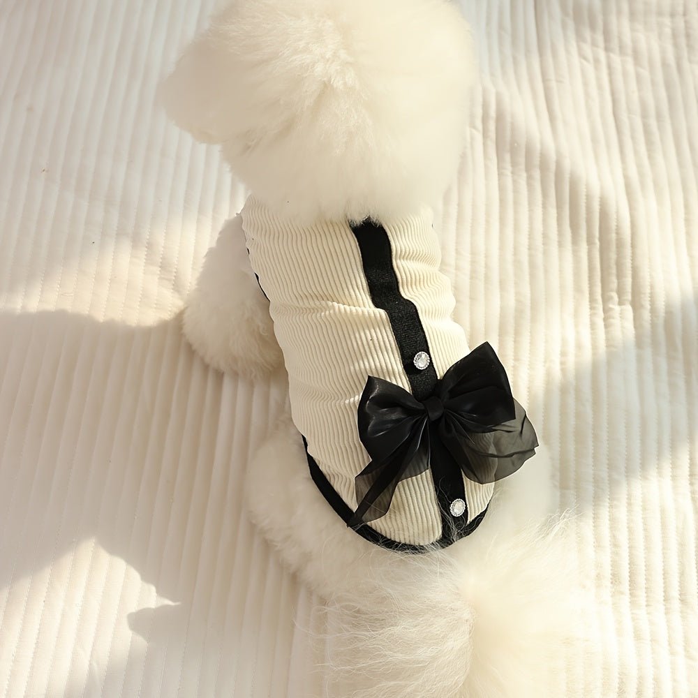 Vestido Elegante para Cachorrinha Pequena