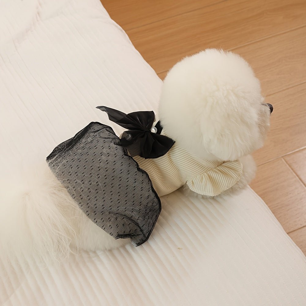 Vestido Elegante para Cachorrinha Pequena