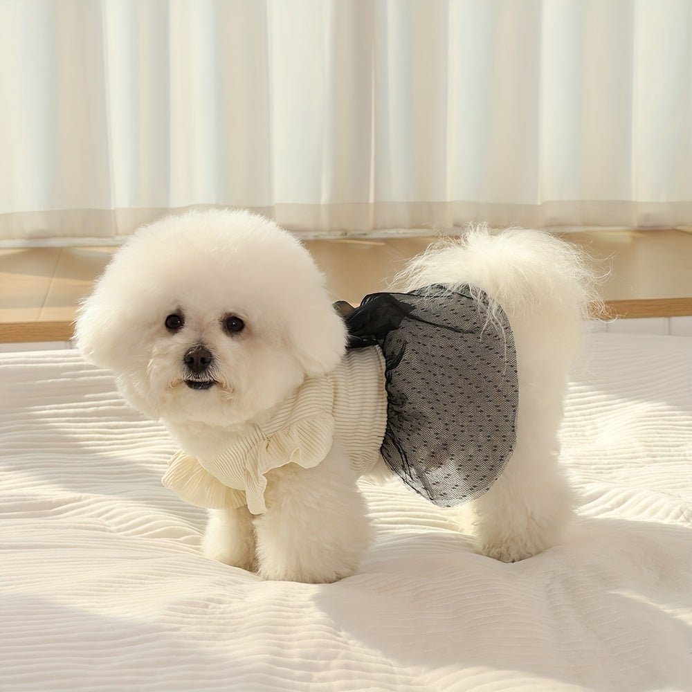 Vestido Elegante para Cachorrinha Pequena
