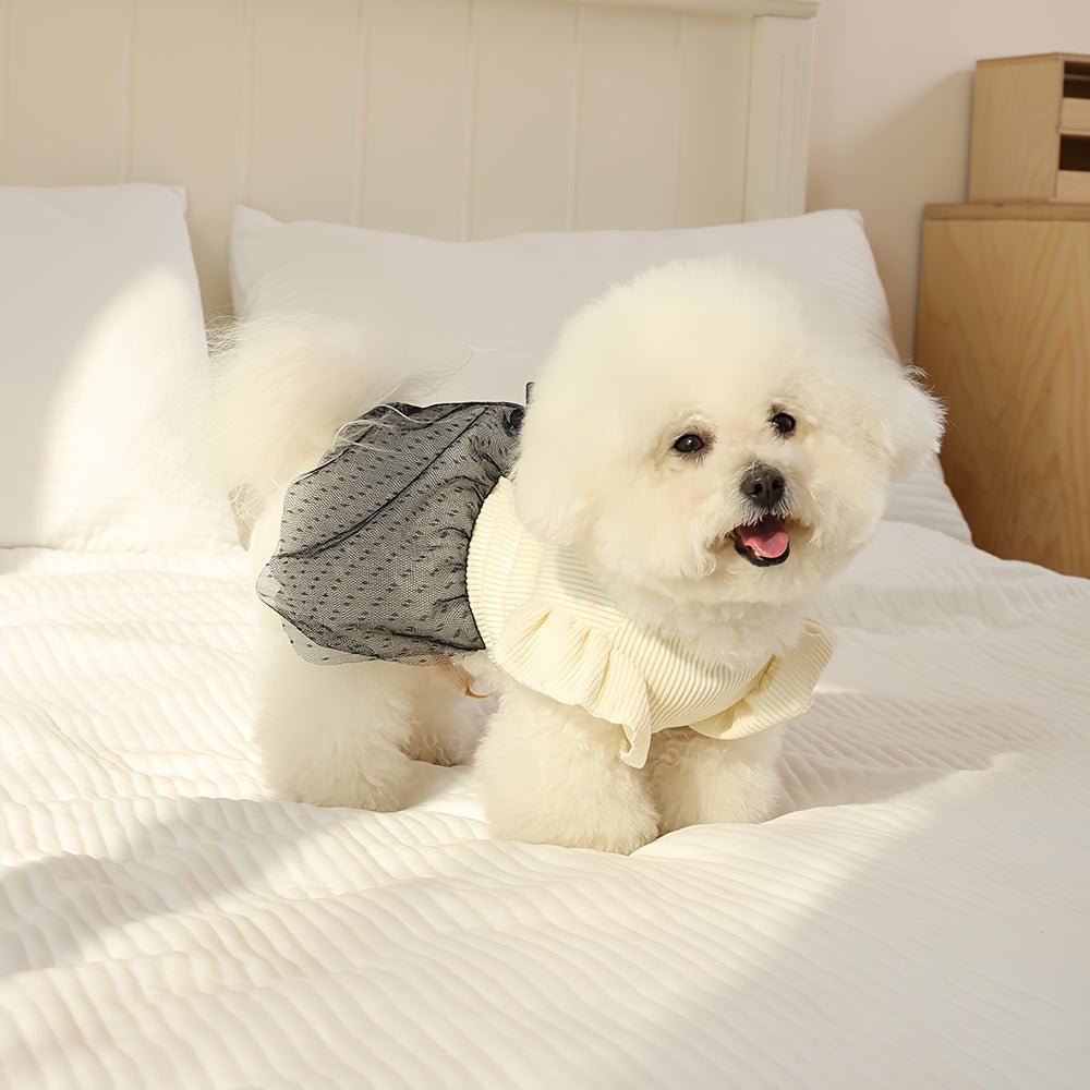 Vestido Elegante para Cachorrinha Pequena