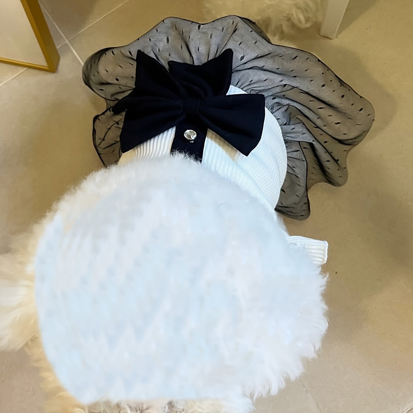 Vestido Elegante para Cachorrinha Pequena