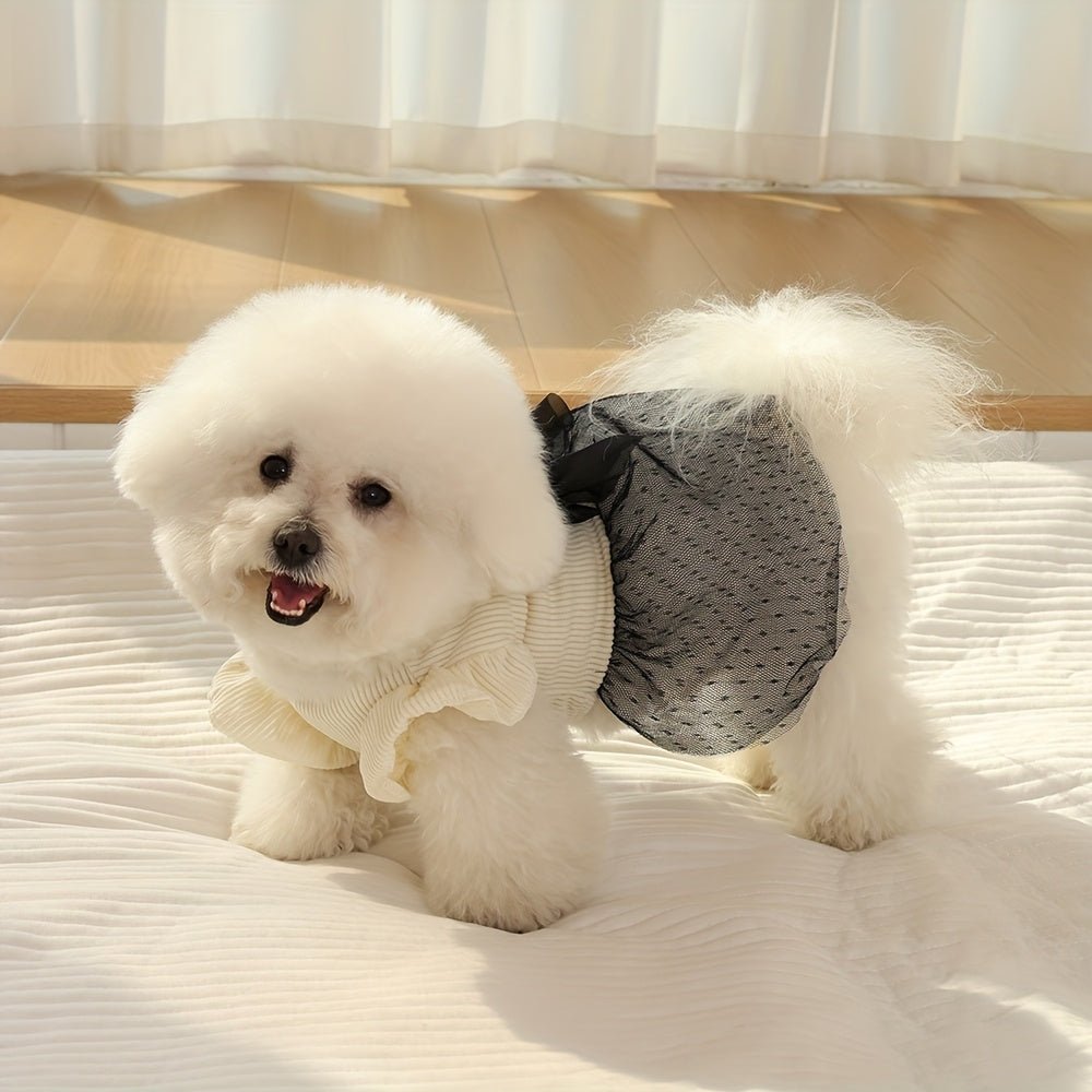Vestido Elegante para Cachorrinha Pequena