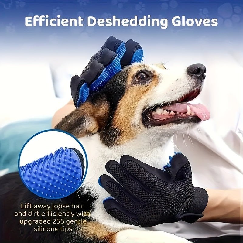 Luva de Grooming de Silicone para Cães e Gatos