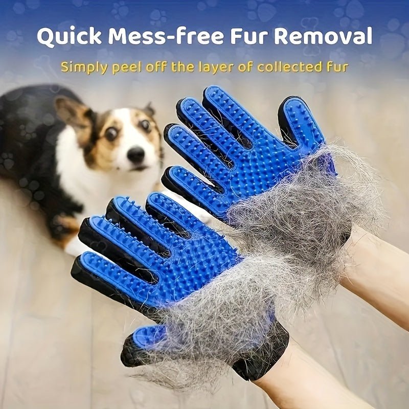 Luva de Grooming de Silicone para Cães e Gatos