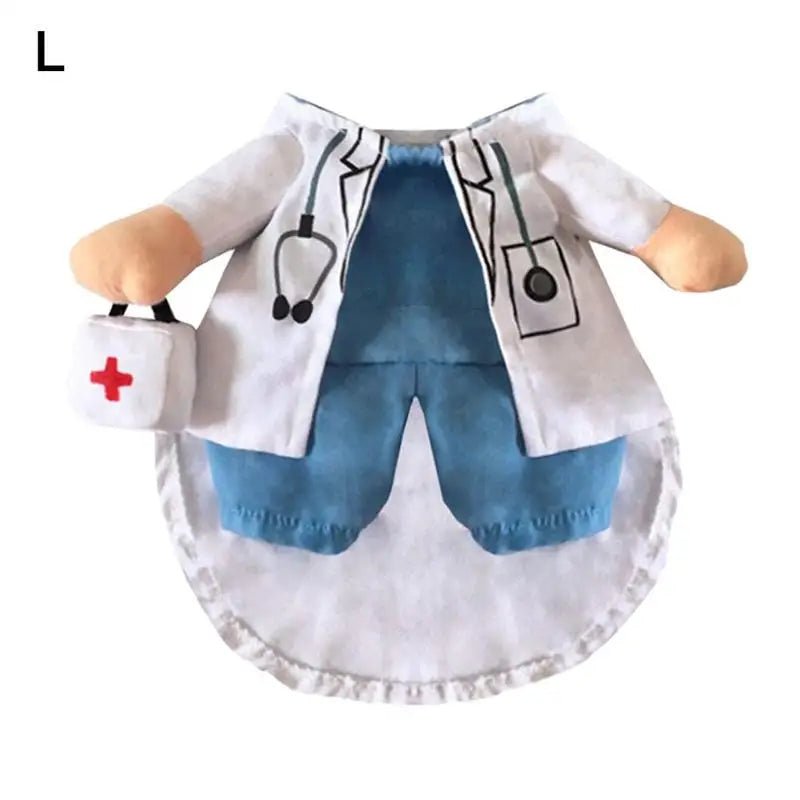 Fantasia de Médico para Cães e Gatos