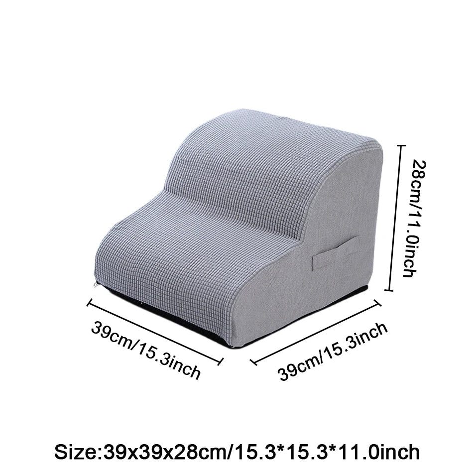 Escada Pet Premium "Caminho das Nuvens" | Segurança, Conforto e Mais Chamego no Sofá e na Cama
