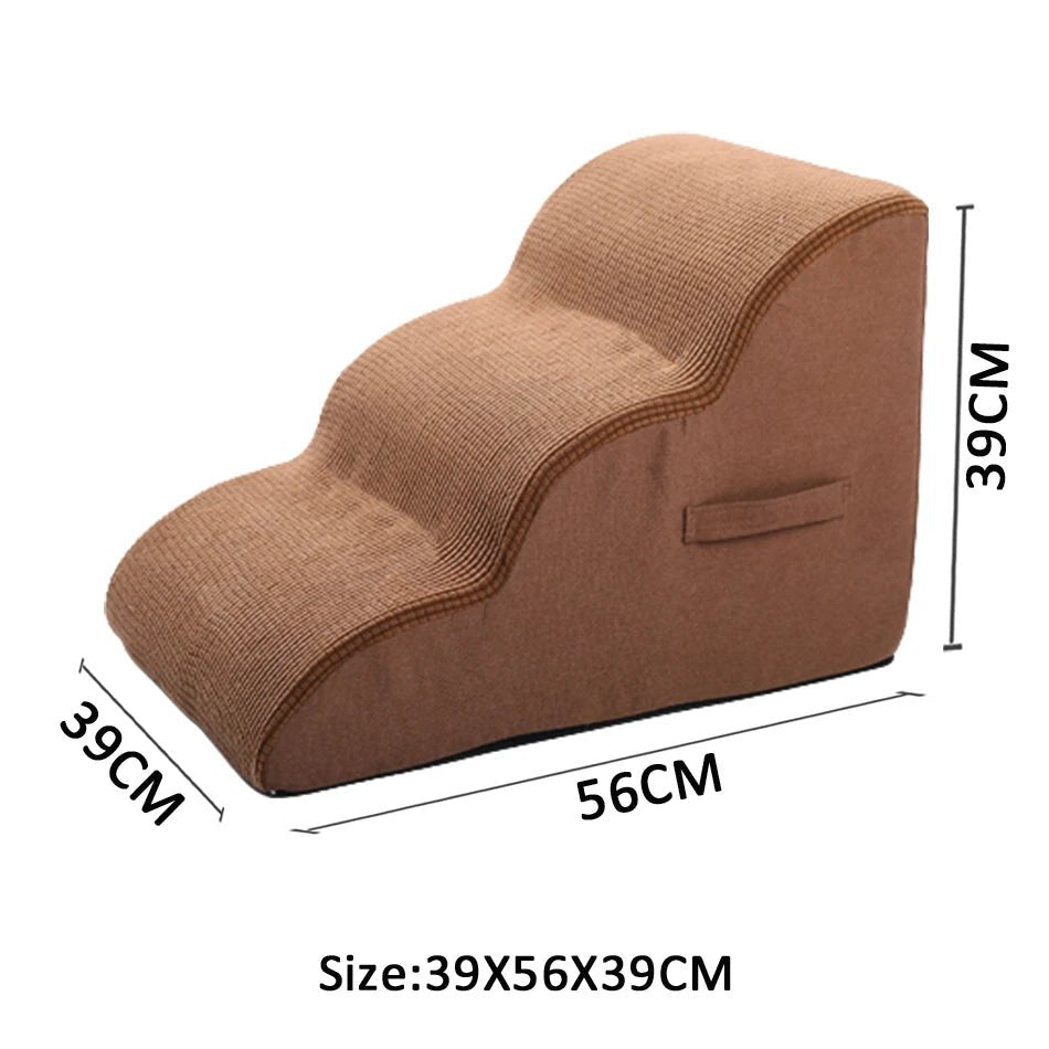 Escada Pet Premium "Caminho das Nuvens" | Segurança, Conforto e Mais Chamego no Sofá e na Cama