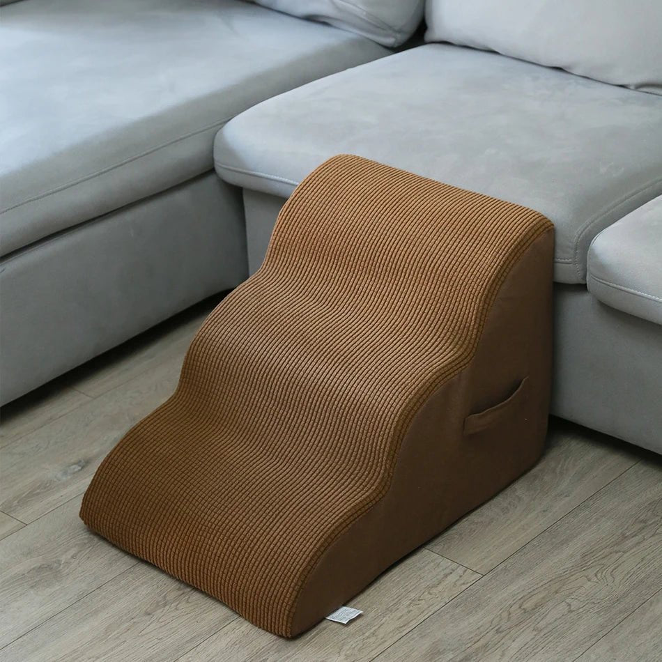 Escada Pet Premium "Caminho das Nuvens" | Segurança, Conforto e Mais Chamego no Sofá e na Cama